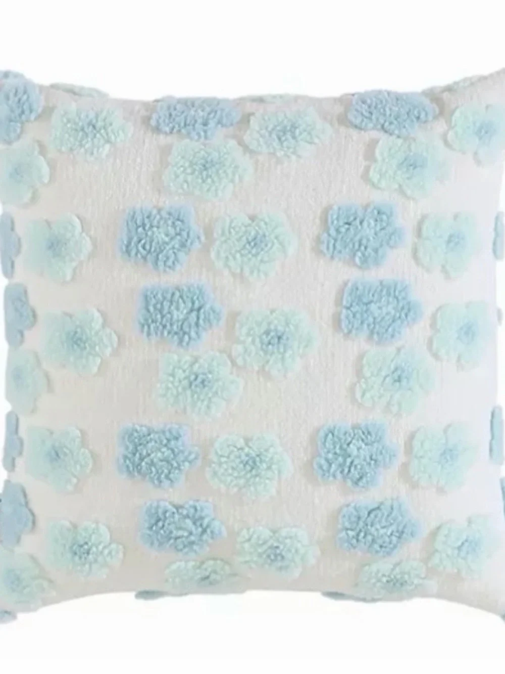Koolaburra by UGG Blue Floral Tufted Accent Pillow